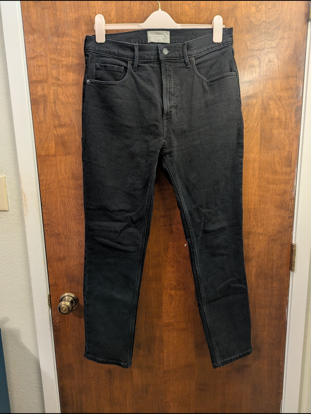 Everlane Black Original Cheeky Jean, 30 Reg
